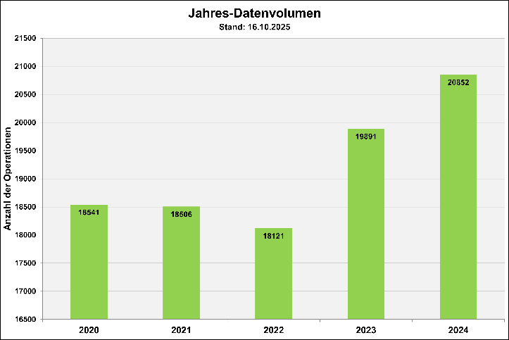 Jahres Datenvolumen 2024